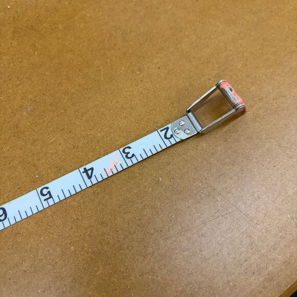 Empire 6710 100' Nylon-Clad Steel Tape Measure Open Reel Engineer Scale Used - Picture 5 of 6